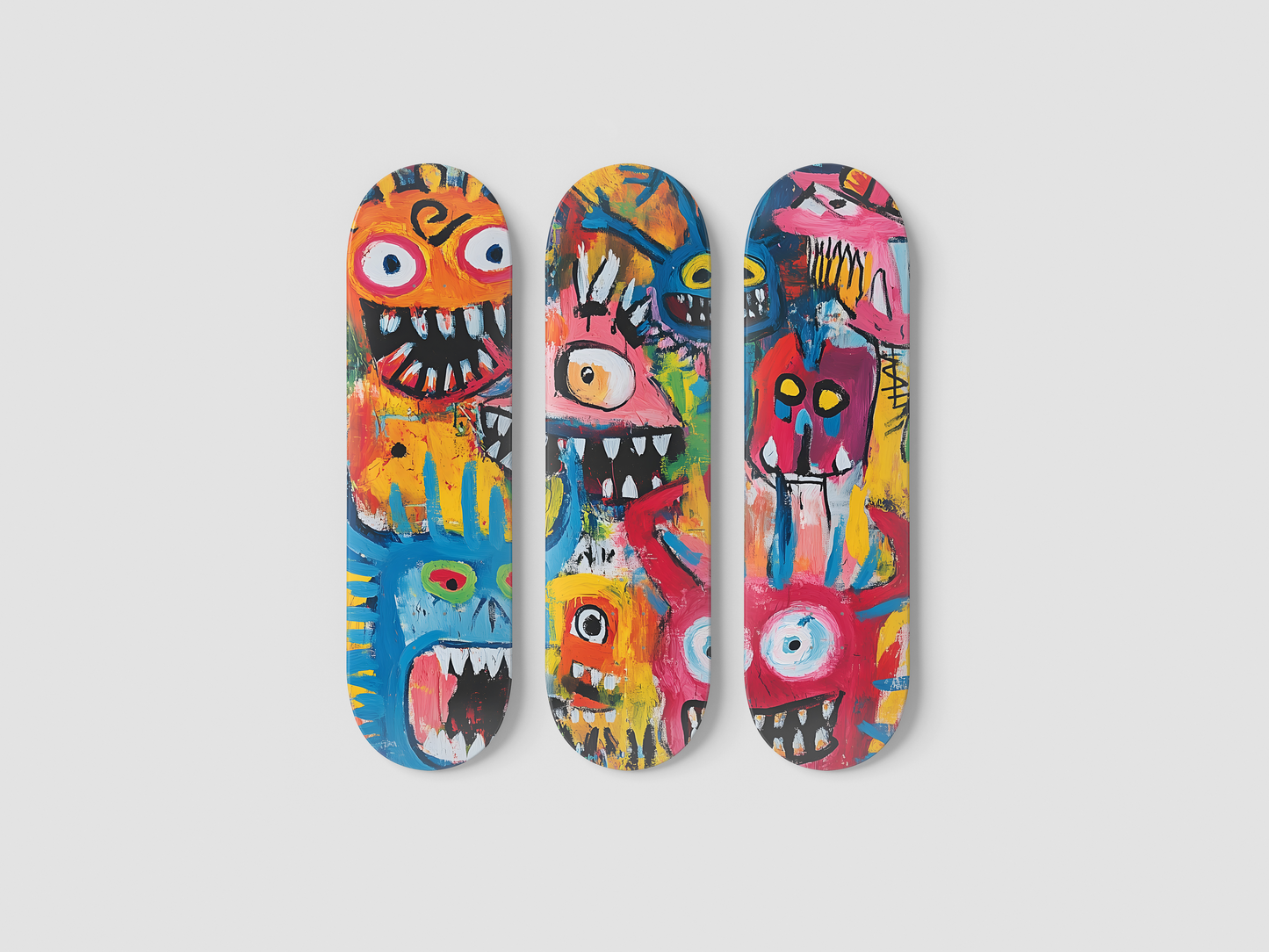 Monster - Skateboard Wall Art