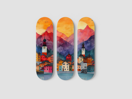 Venice - Skateboard Wall Art