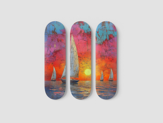 Harbour - Skateboard Wall Art