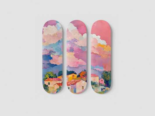 Saint-Paul - Skateboard Wall Art