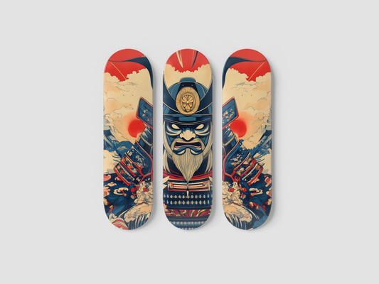 The Hun - Skateboard Wall Art