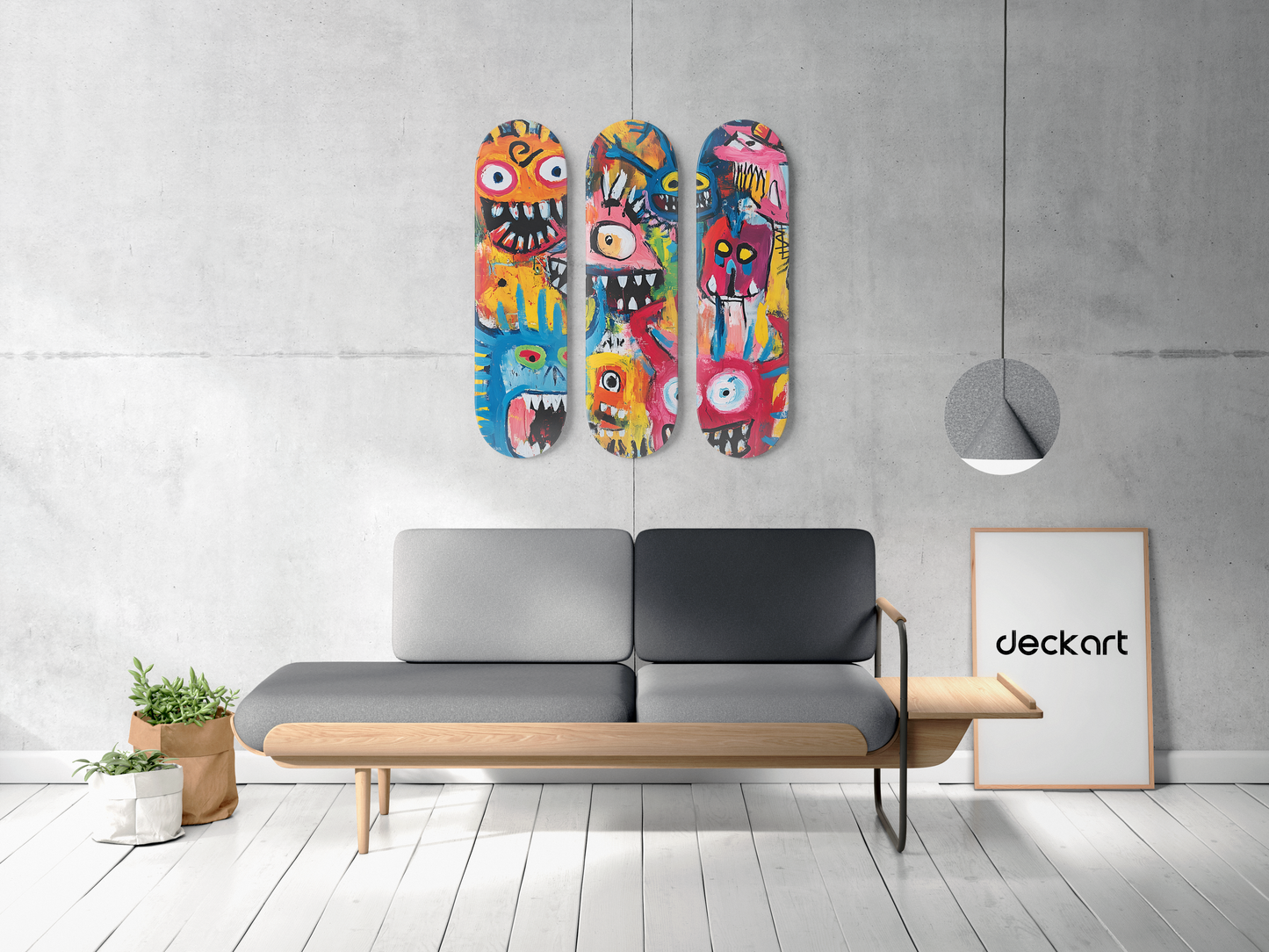 Monster - Skateboard Wall Art