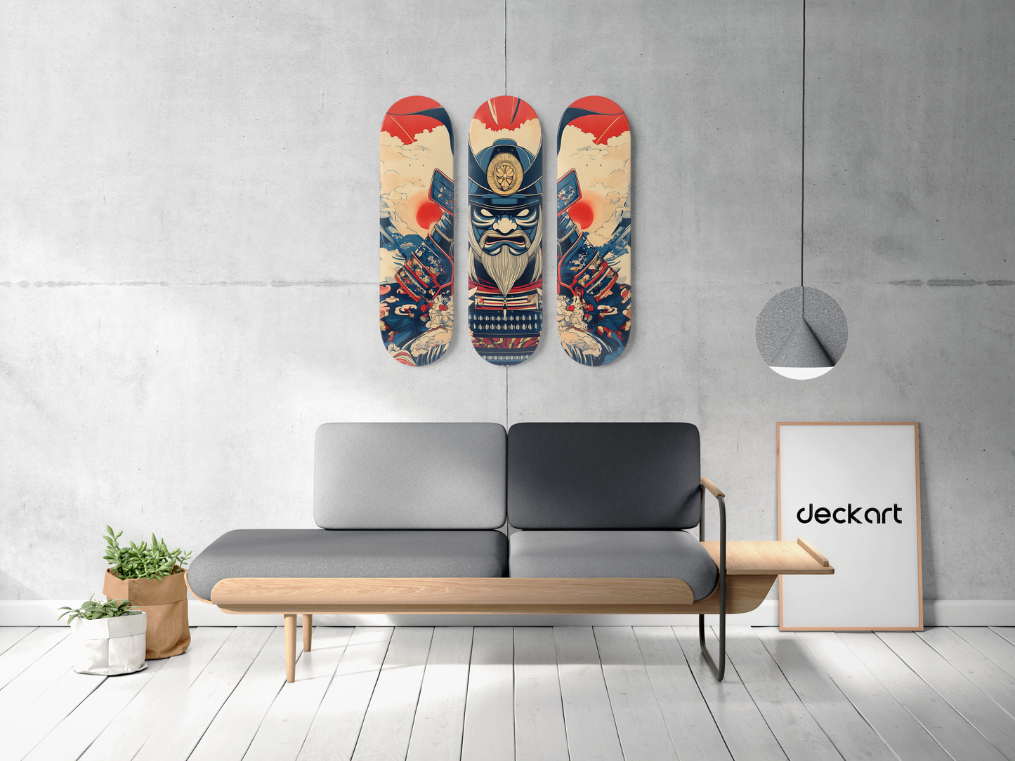 The Hun - Skateboard Wall Art