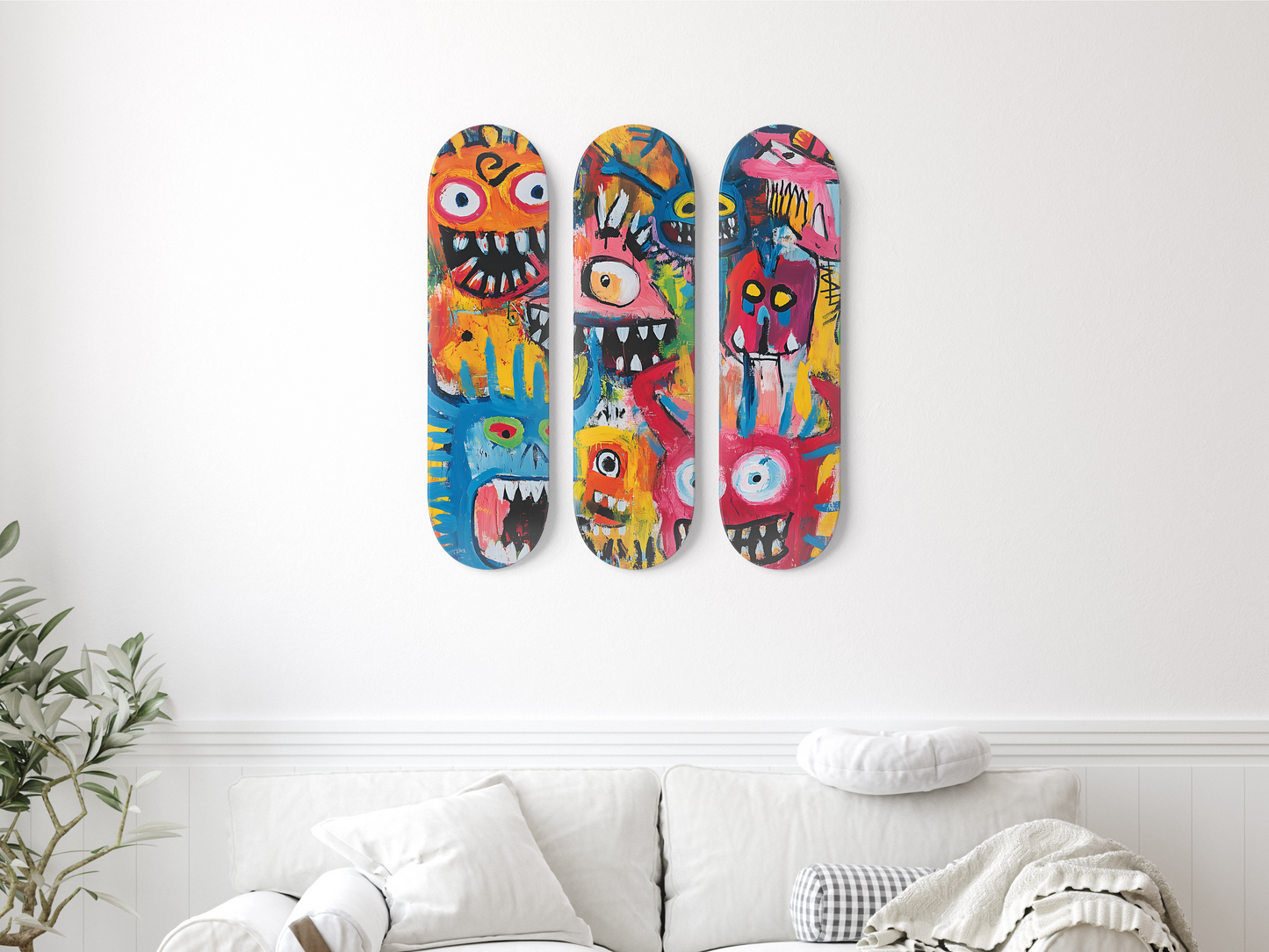 Monster - Skateboard Wall Art