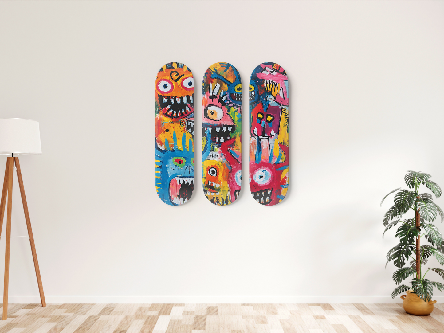 Monster - Skateboard Wall Art