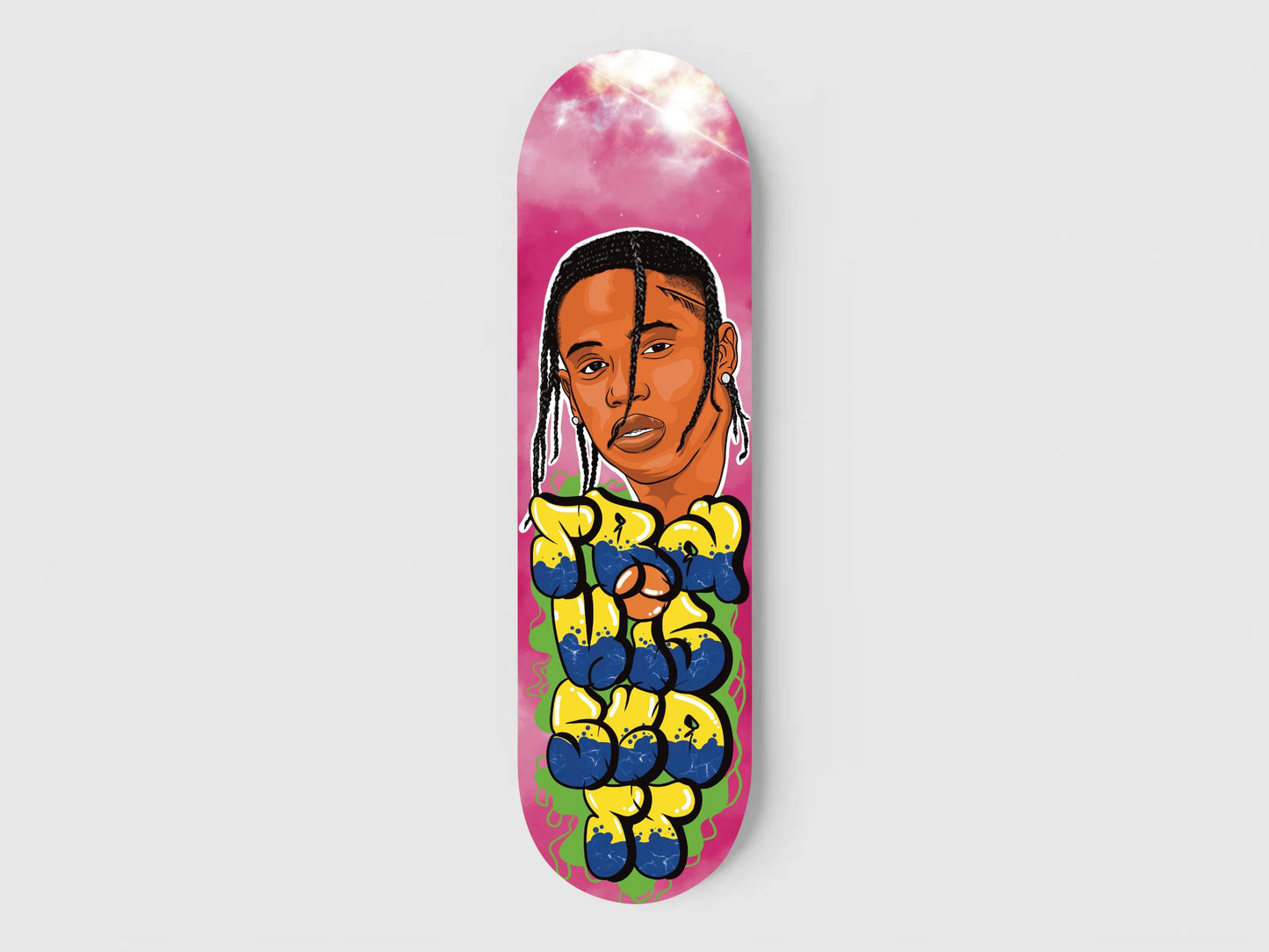 The Rapper Collection - Skateboard Wall Art