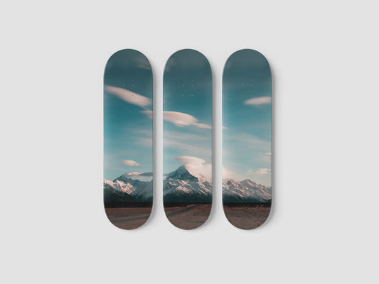 Sky - Skateboard Wall Art