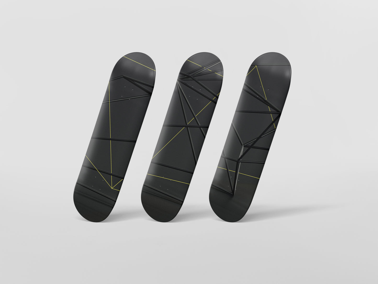 Onyx Edge - Skateboard Wall Art