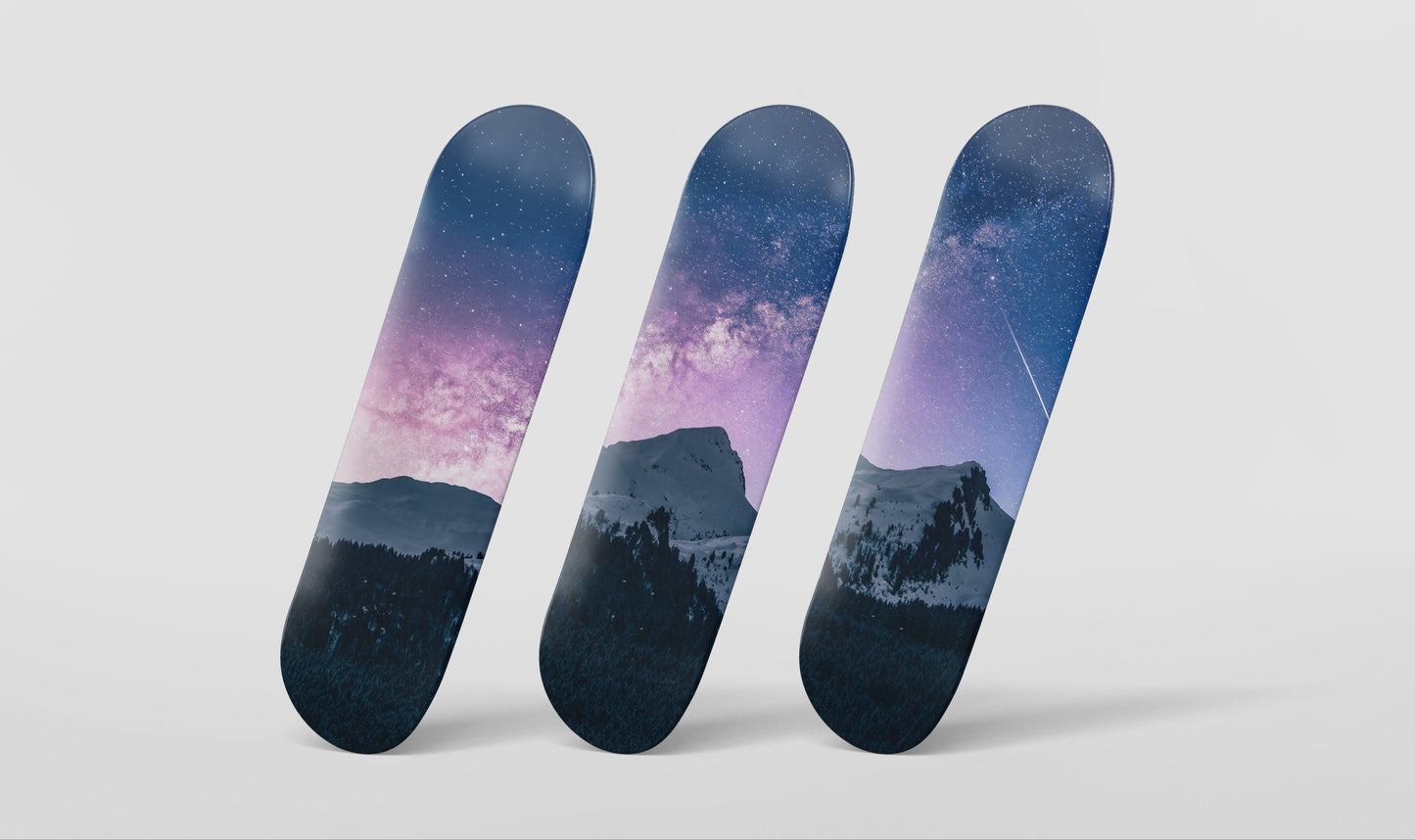 Amethyst - Skateboard Wall Art