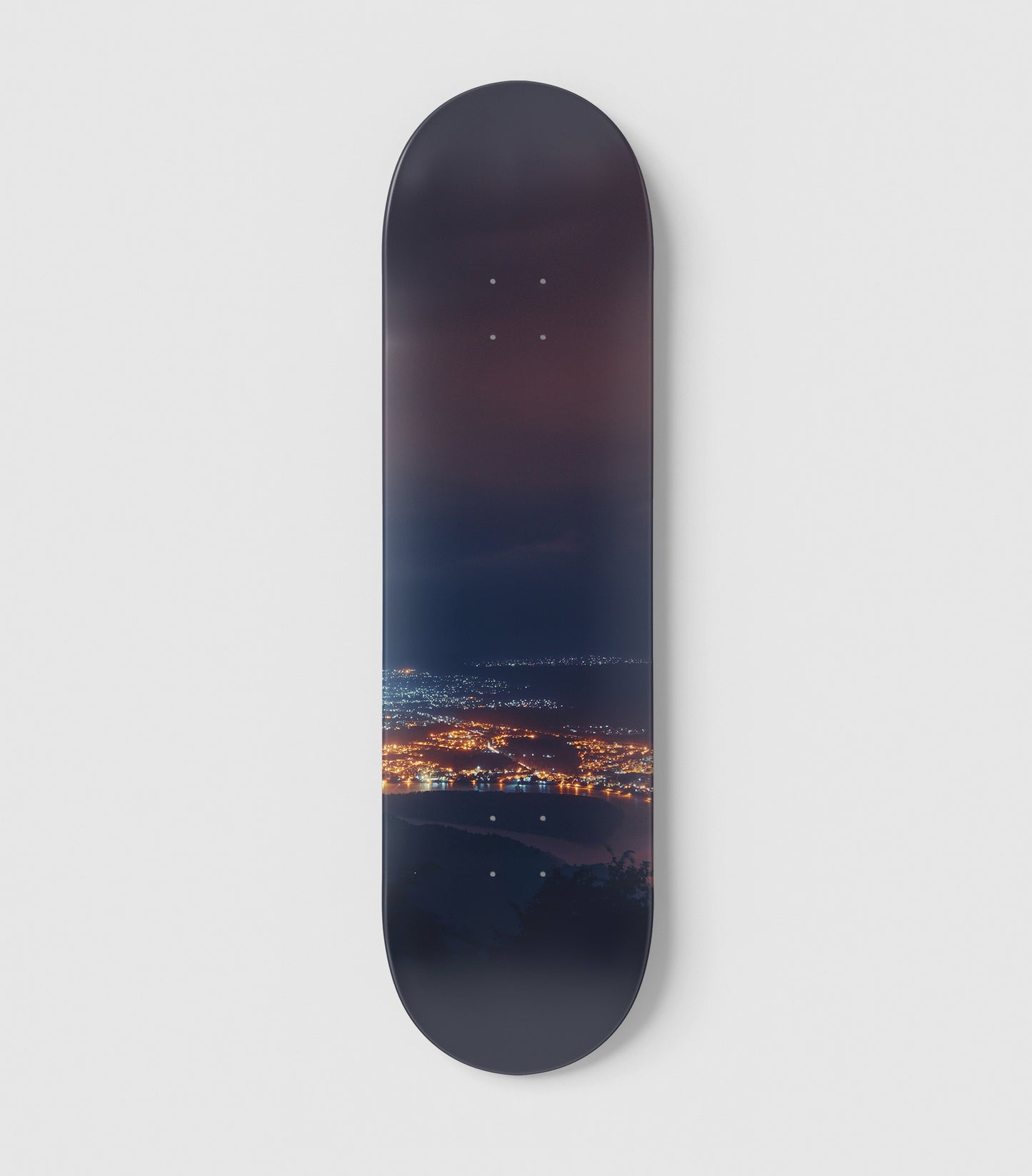 Skyline - Skateboard Wall Art