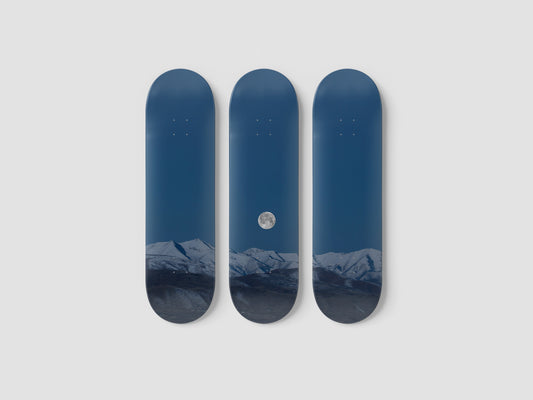 Azure - Skateboard Wall Art