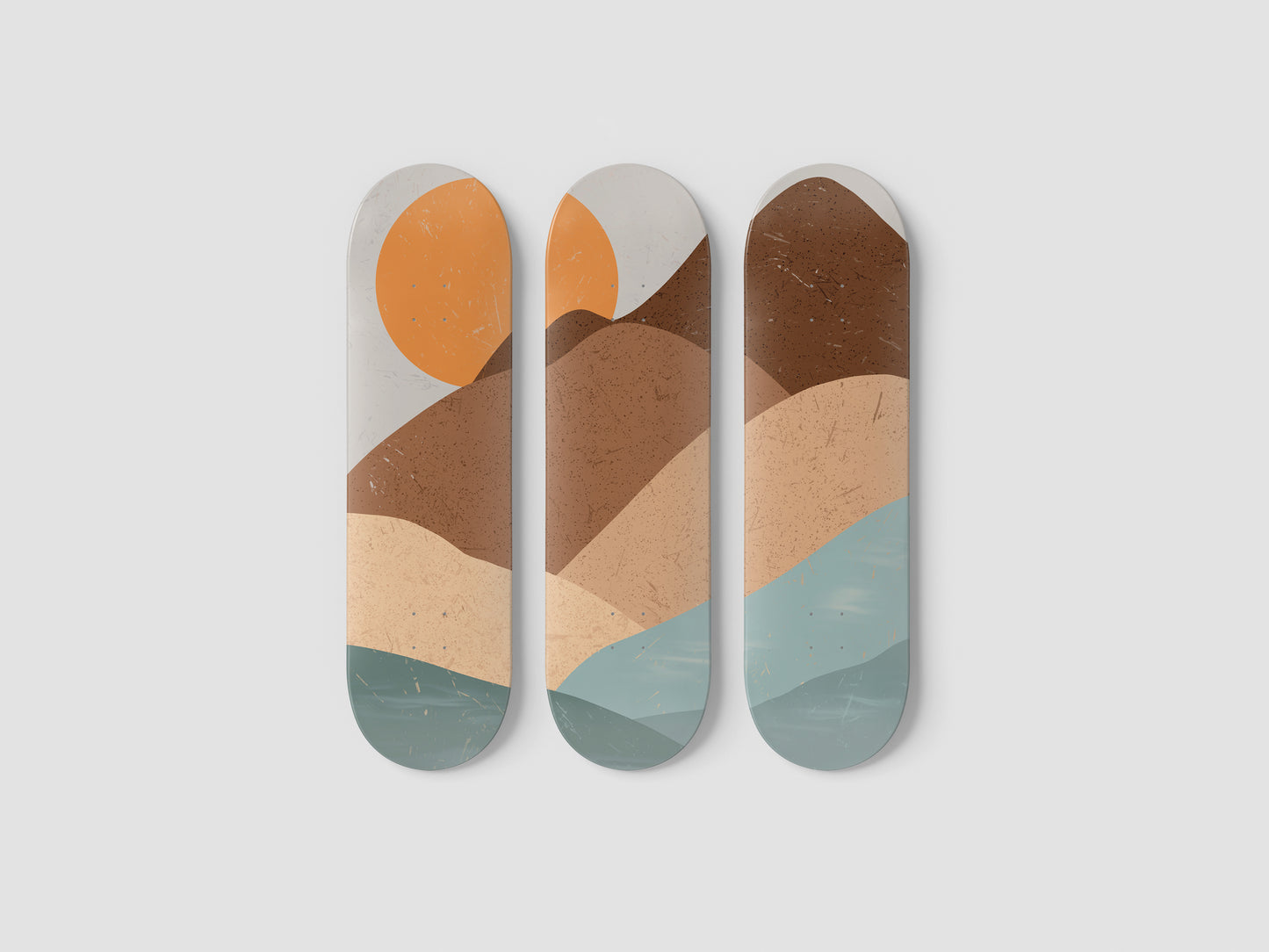 Boho - Skateboard Wall Art