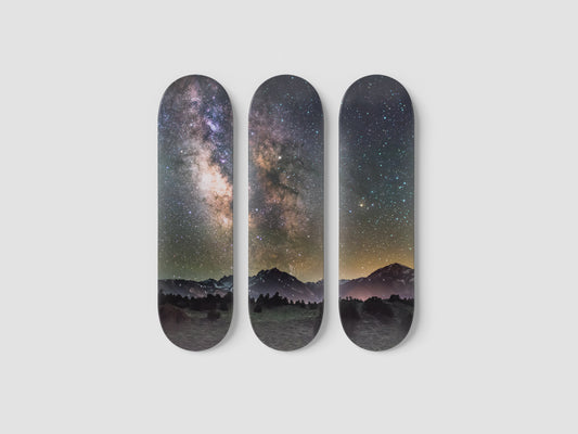 Galaxy - Skateboard Wall Art