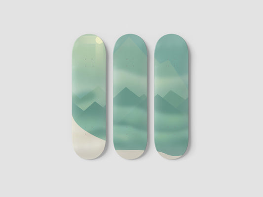 Fern - Skateboard Wall Art