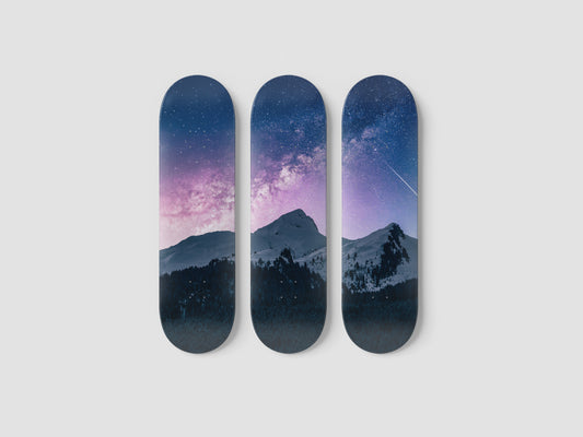 Amethyst - Skateboard Wall Art