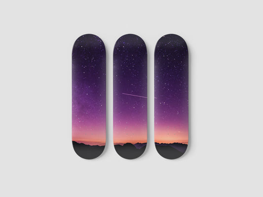 Aurora - Skateboard Wall Art