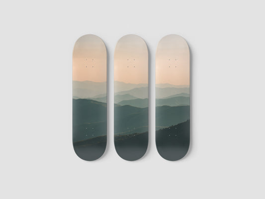 Fade - Skateboard Wall Art