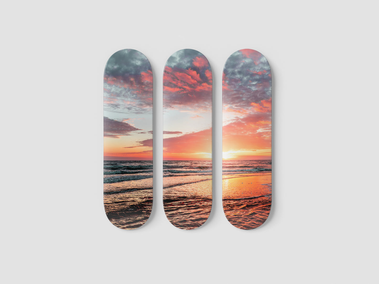 Coast - Skateboard Wall Art