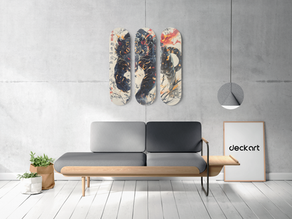 Tiger Spirit - Skateboard Wall Art