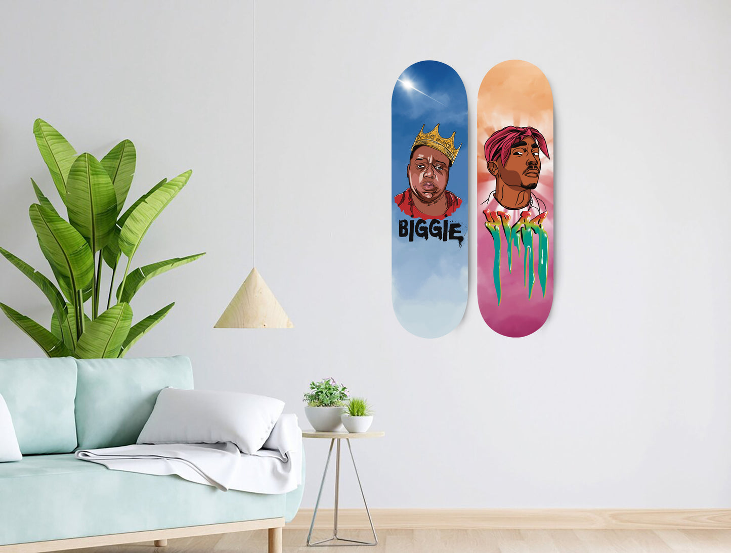 Biggie - Skateboard Wall Art