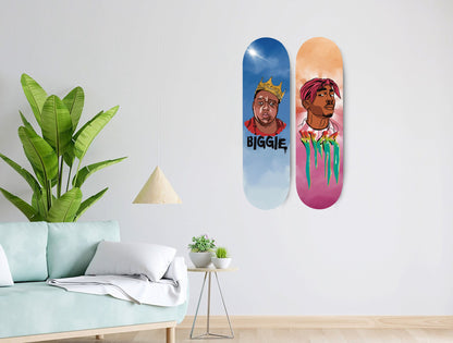 Biggie - Skateboard Wall Art